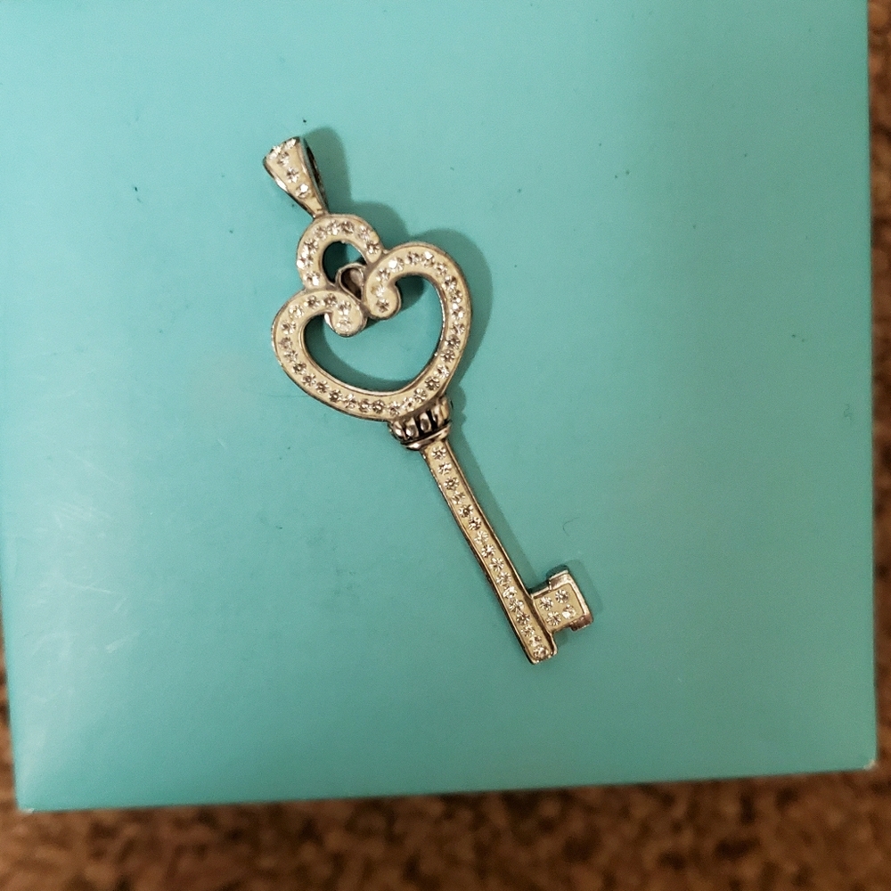 Sterling silver Key pendant